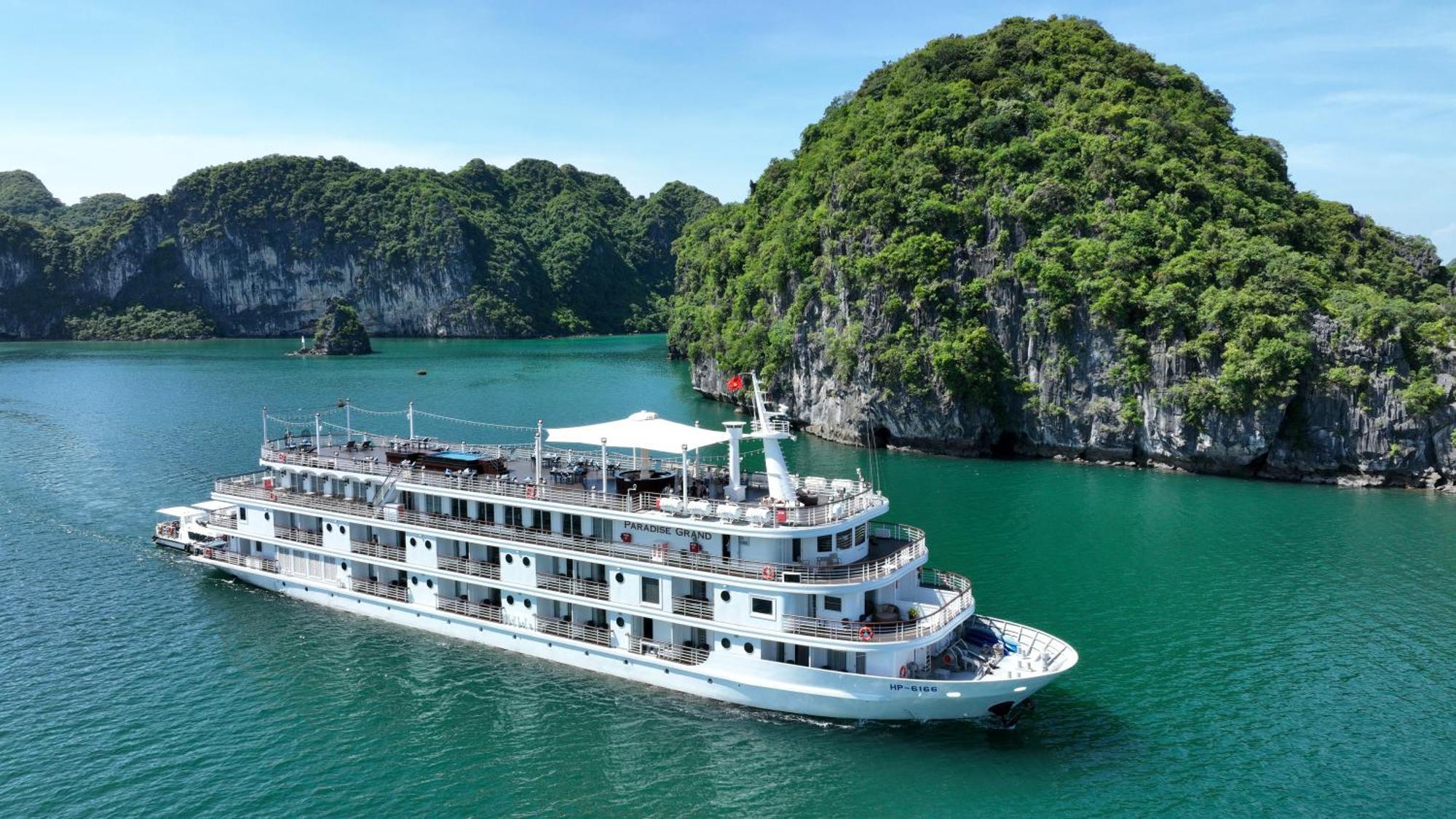 Paradise Grand Cruise - Lan Ha Bay ها لونغ المظهر الخارجي الصورة