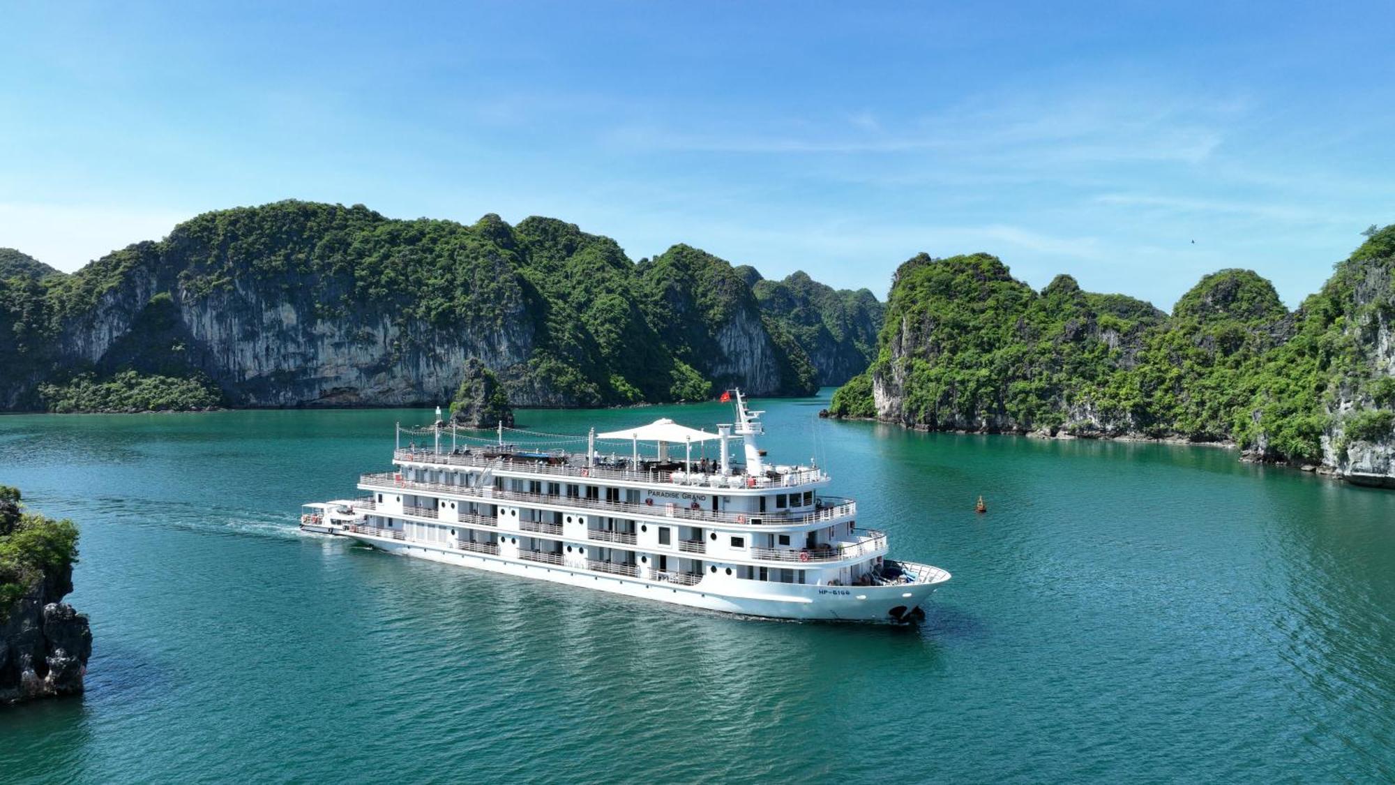 Paradise Grand Cruise - Lan Ha Bay ها لونغ المظهر الخارجي الصورة
