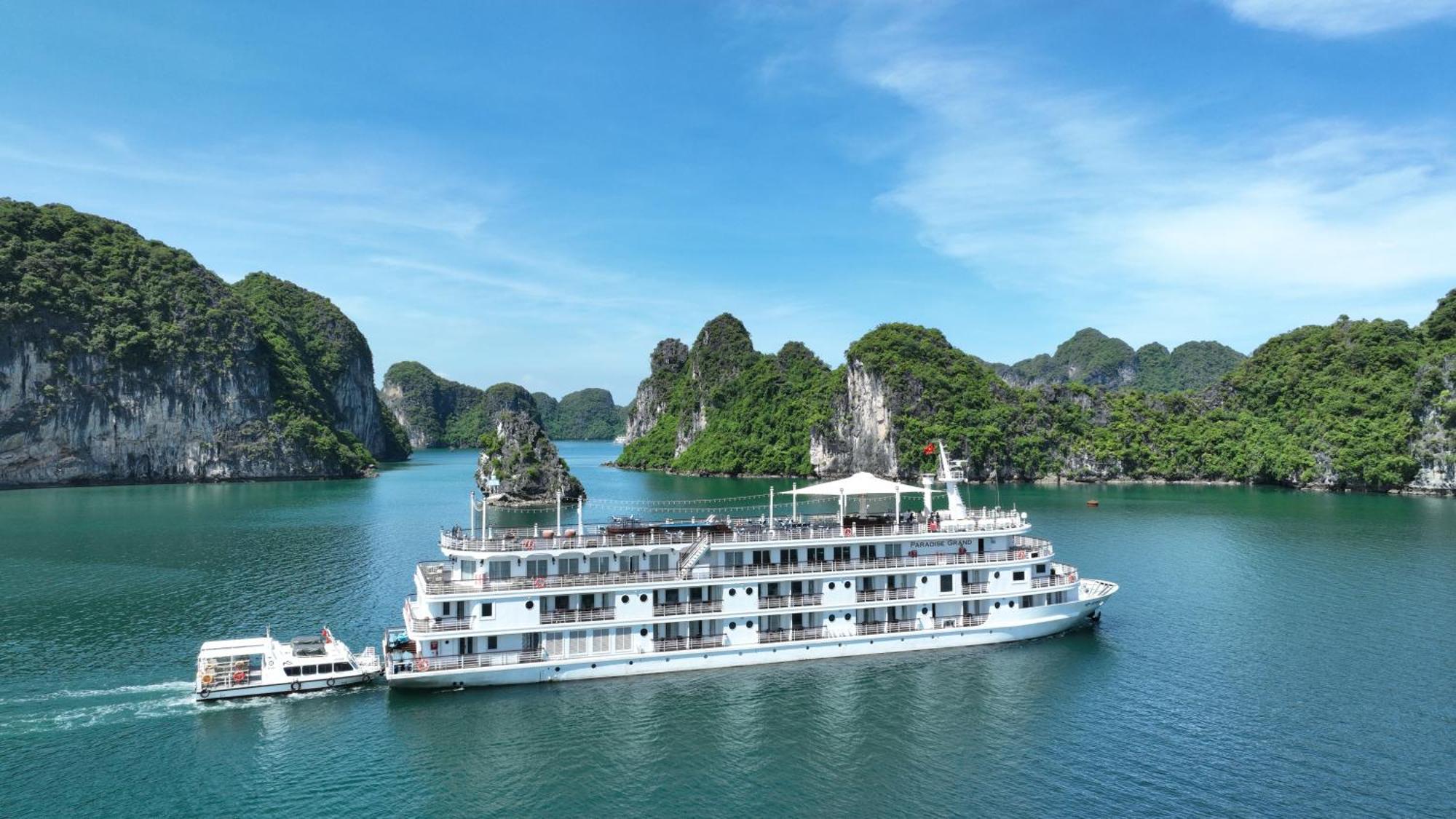 Paradise Grand Cruise - Lan Ha Bay ها لونغ المظهر الخارجي الصورة