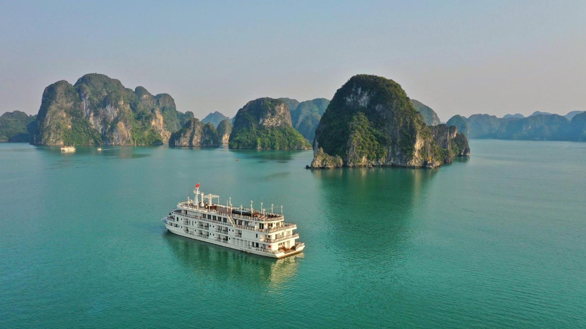 Paradise Grand Cruise - Lan Ha Bay ها لونغ المظهر الخارجي الصورة