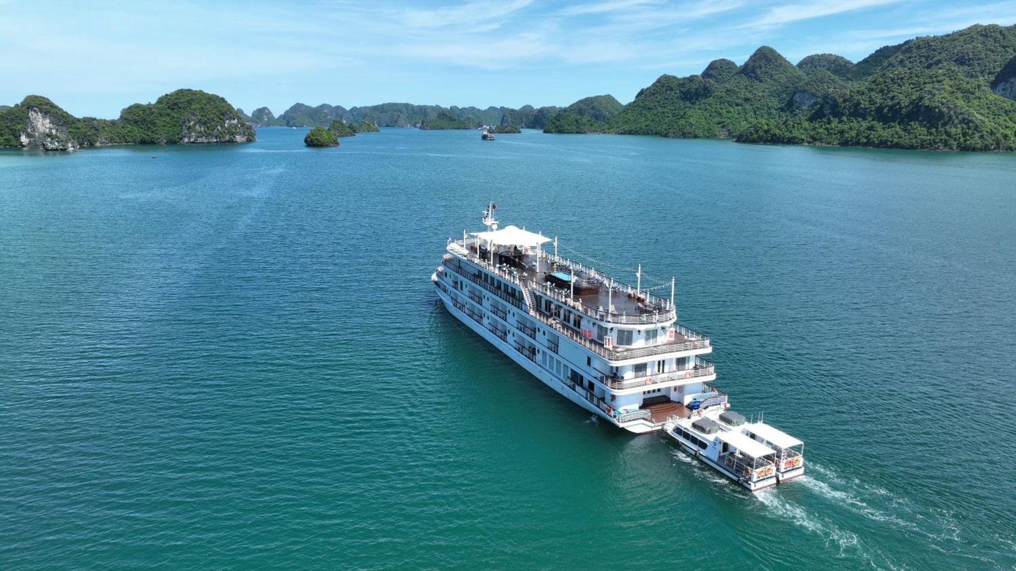Paradise Grand Cruise - Lan Ha Bay ها لونغ المظهر الخارجي الصورة