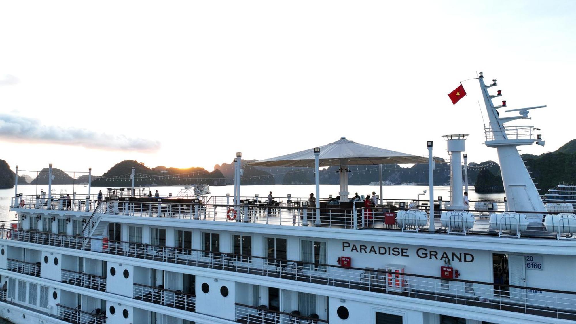 Paradise Grand Cruise - Lan Ha Bay ها لونغ المظهر الخارجي الصورة