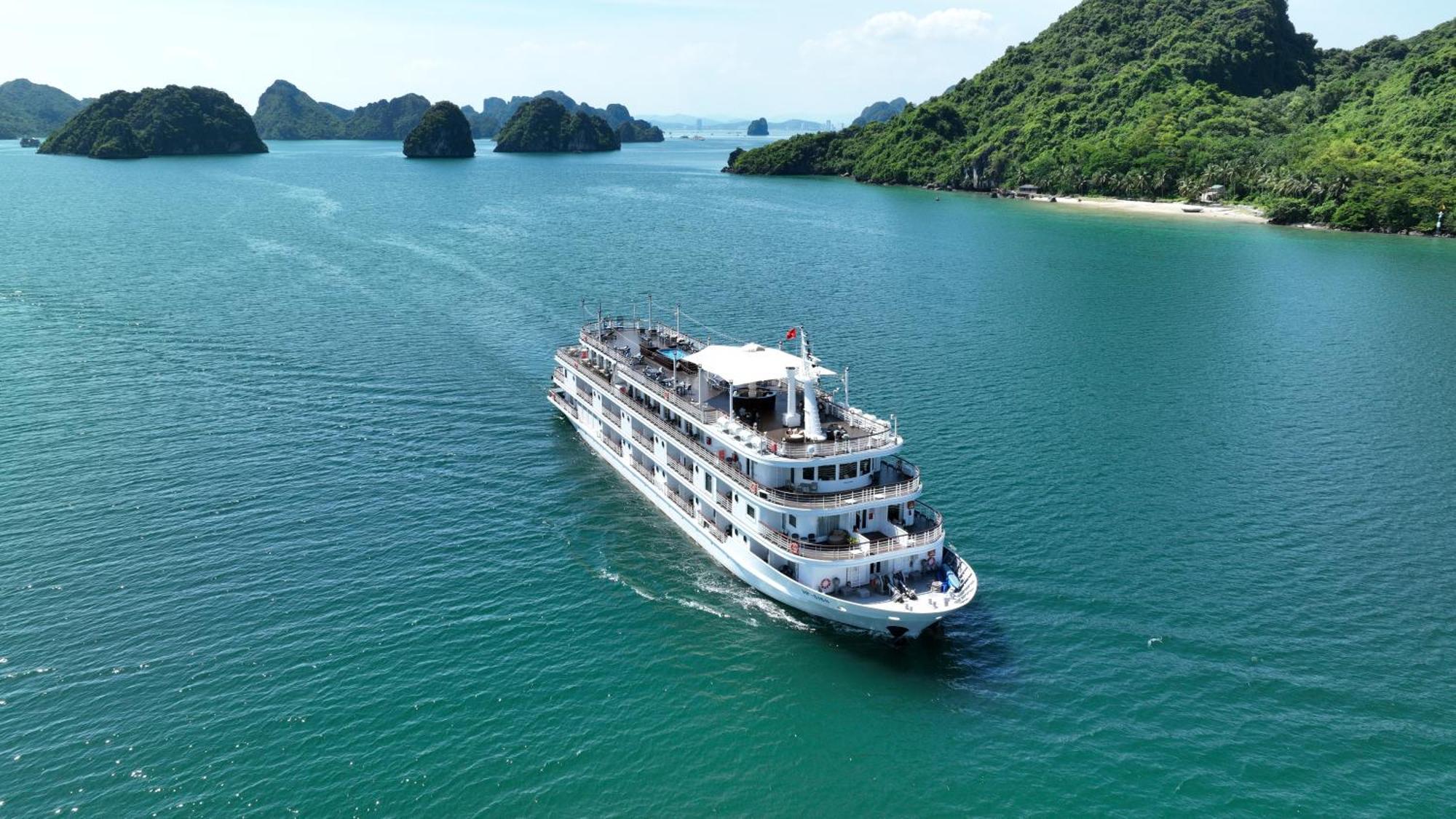 Paradise Grand Cruise - Lan Ha Bay ها لونغ المظهر الخارجي الصورة