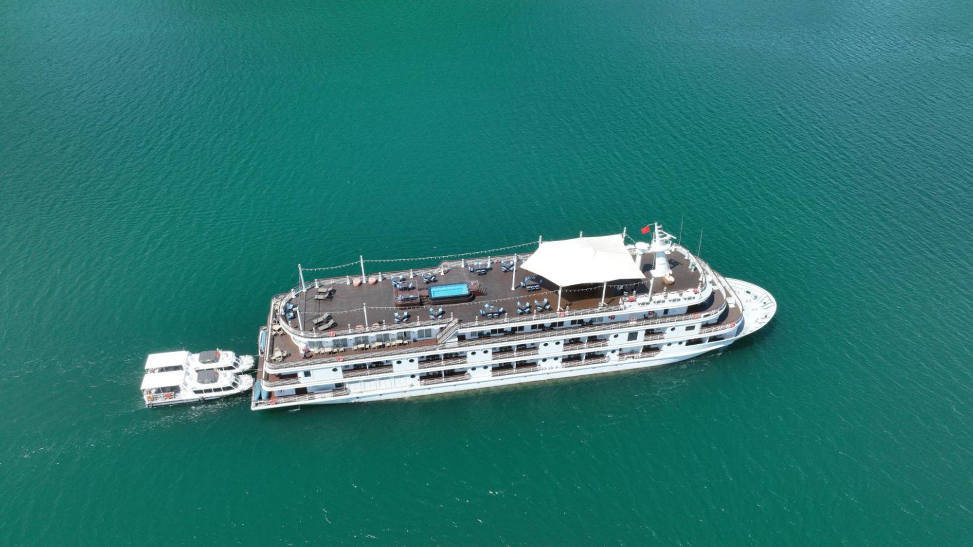 Paradise Grand Cruise - Lan Ha Bay ها لونغ المظهر الخارجي الصورة
